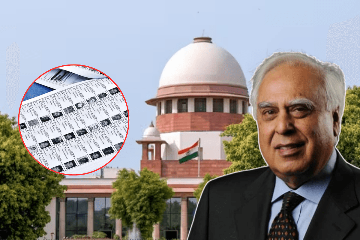 Voter List Case: 'सुप्रीम सुनवाई' के दौरान कपिल सिब्ब्ल ने चुनाव आयोग पर दागे सवाल, बोले- "क्या उनके पास सबूत है?"