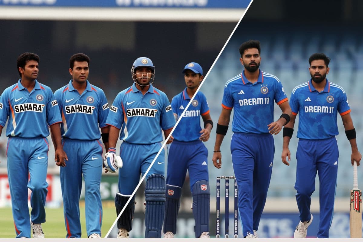 सहारा से Dream 11 तक, टीम इंडिया को 32 साल में मिले 6 स्पॉन्सर, जानिए सभी का हाल