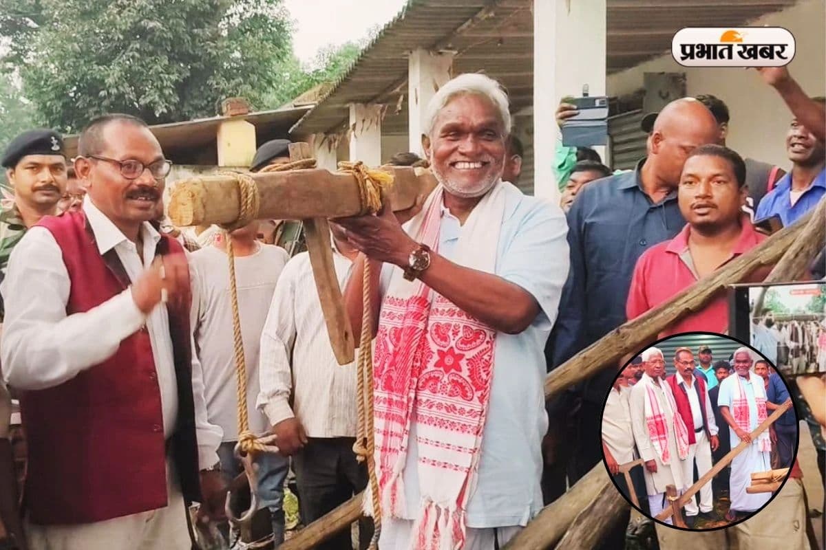 RIMS-2 विवाद: आज नगड़ी में होगा महाजुटान! चंपाई सोरेन चलायेंगे हल; बैरिकेडिंग, वाटर कैनन के साथ प्रशासन अलर्ट