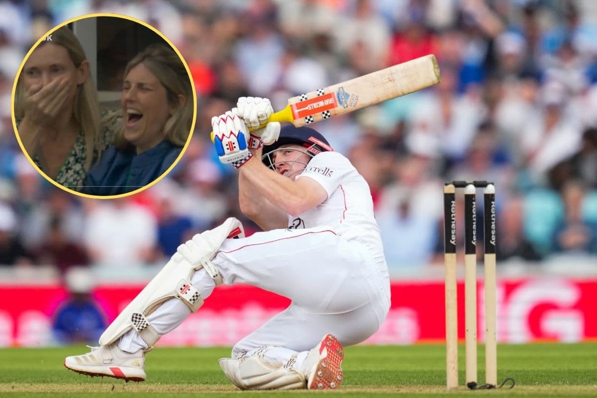 हैरी ब्रुक बने ऋषभ पंत तो खिलखिला पड़ीं लड़कियां, क्रीज पर मचाई ऐसी कूद-फांद, देखें वीडियो