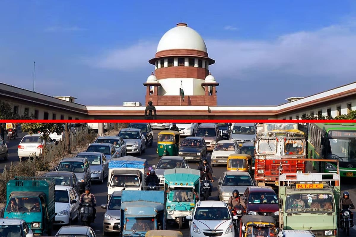 10-15 साल पुराने वाहनों को मिली राहत, सुप्रीम कोर्ट ने कार्रवाई पर लगायी रोक