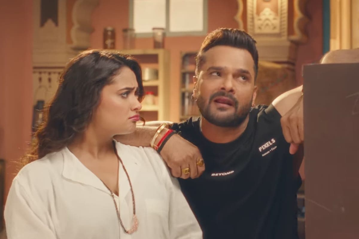 Bhojpuri Song: BB19 में आते ही नीलम गिरी और खेसारी लाल यादव का रोमांटिक गाना हुआ रिलीज, यूट्यूब पर गर्दा उड़ा रहा 'कमरिया में पीर'