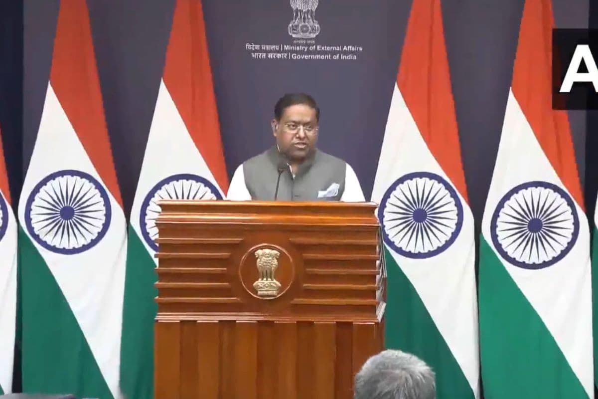ट्रंप टैरिफ, निमिषा प्रिया की फांसी सहित अन्य मामलों पर विदेश मंत्रालय का बयान, अमेरिकी प्रतिबंधों पर कही यह बात