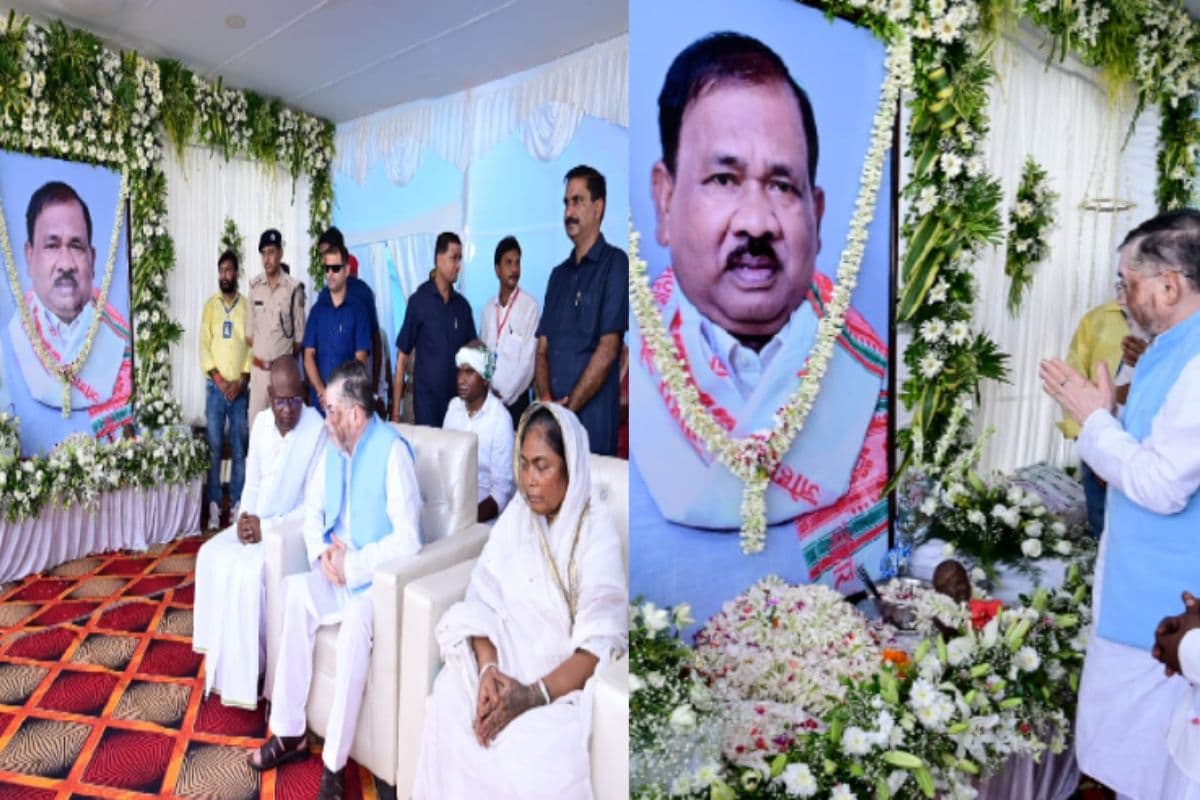 दिवंगत रामदास सोरेन के श्राद्ध कर्म में पहुंचे राज्यपाल संतोष गंगवार