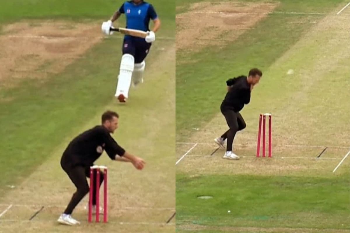 Viral Video: हैरान करने वाले अजीबो-गरीब तरीके ने दर्शकों को कर दिया कंफ्यूज, देखें आउट या नॉट आउट