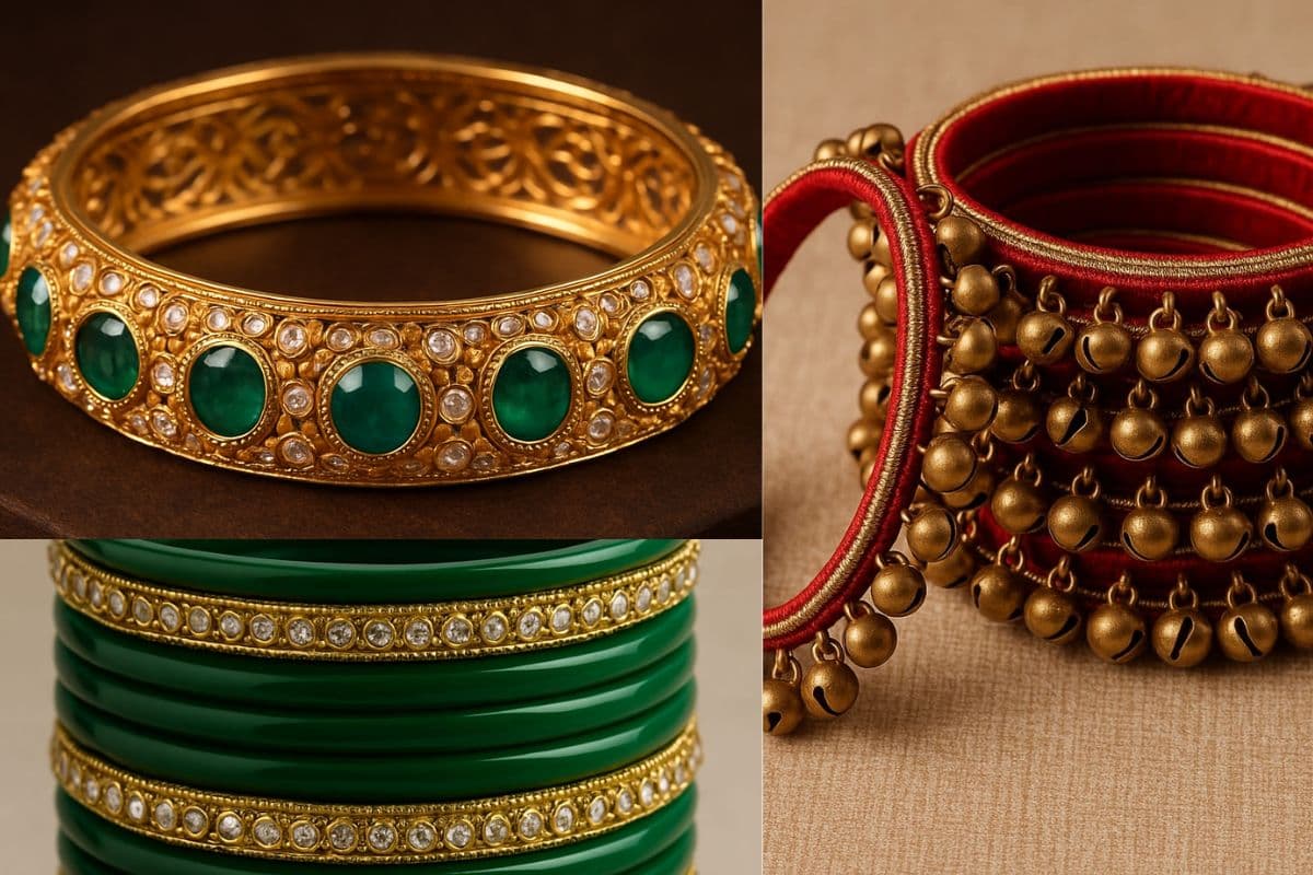 Bangle Design: फेस्टिव लुक को बनाएं खास, खूबसूरत चूड़ियों के साथ करें हर त्योहार में शाइन