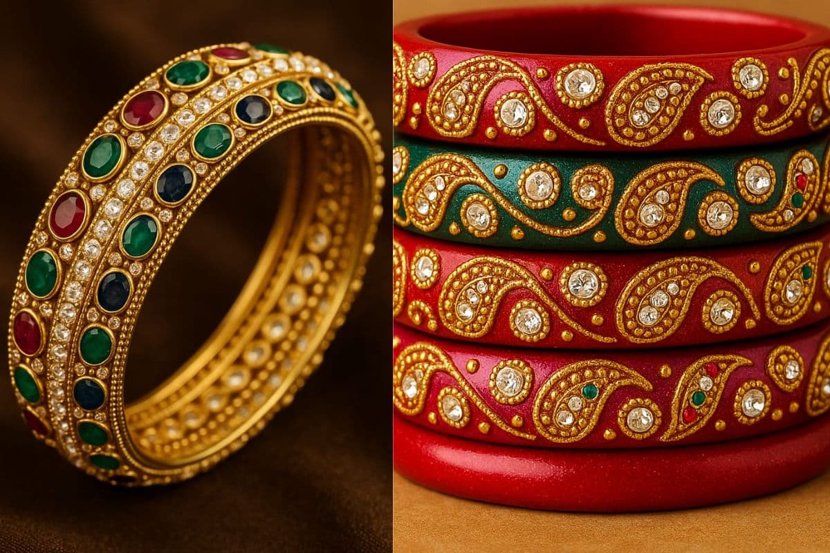 Bangle Design: रक्षाबंधन पर अपने लुक को बनाएं खास, ट्राई करें ये स्टाइलिश डिजाइन