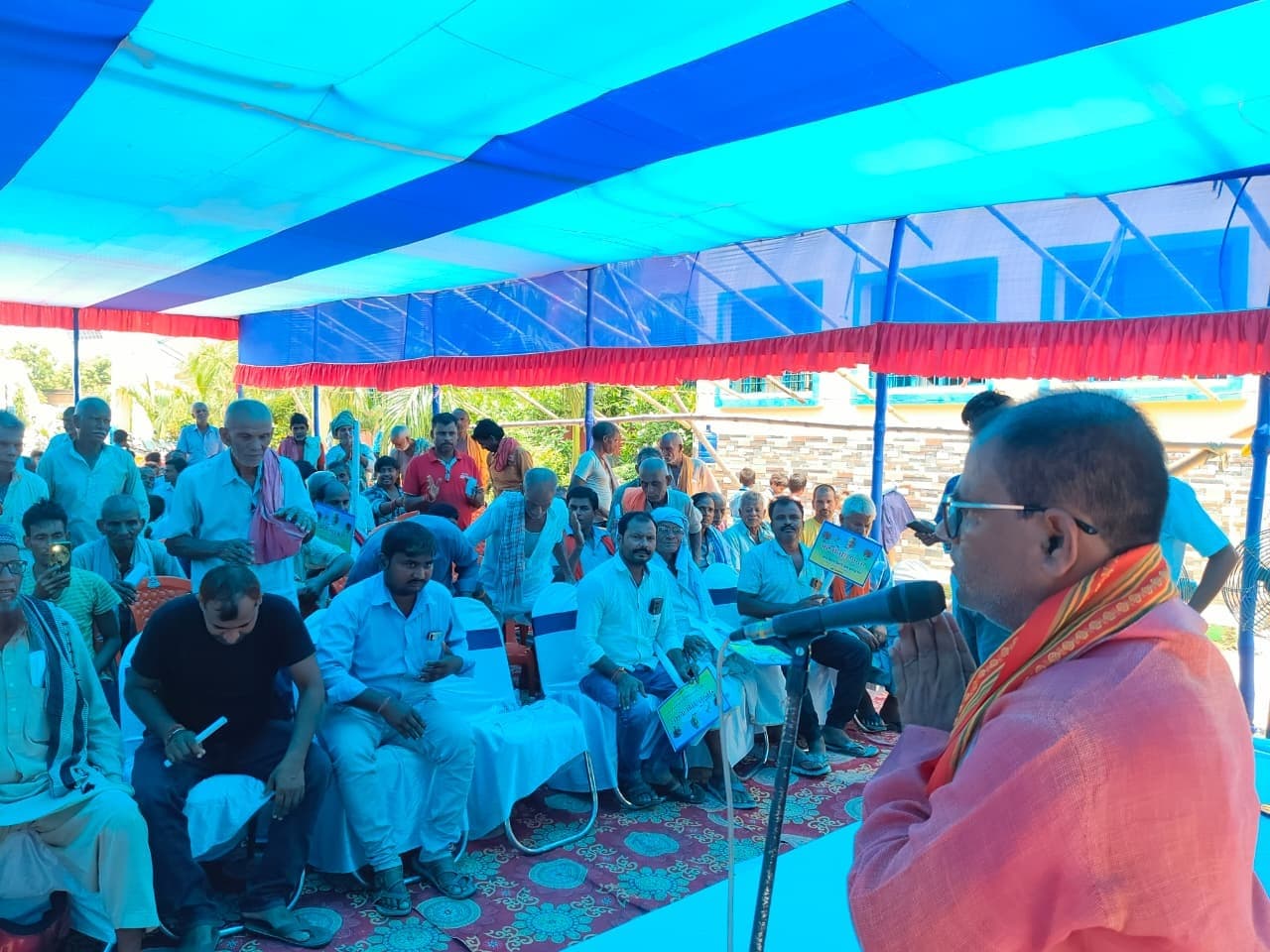 Motihari: संवाद सभा के माध्यम से सीएम ने लोगों ने किया संवाद, 125 यूनिट फ्री बिजली योजना के बारे में दी गयी जानकारी