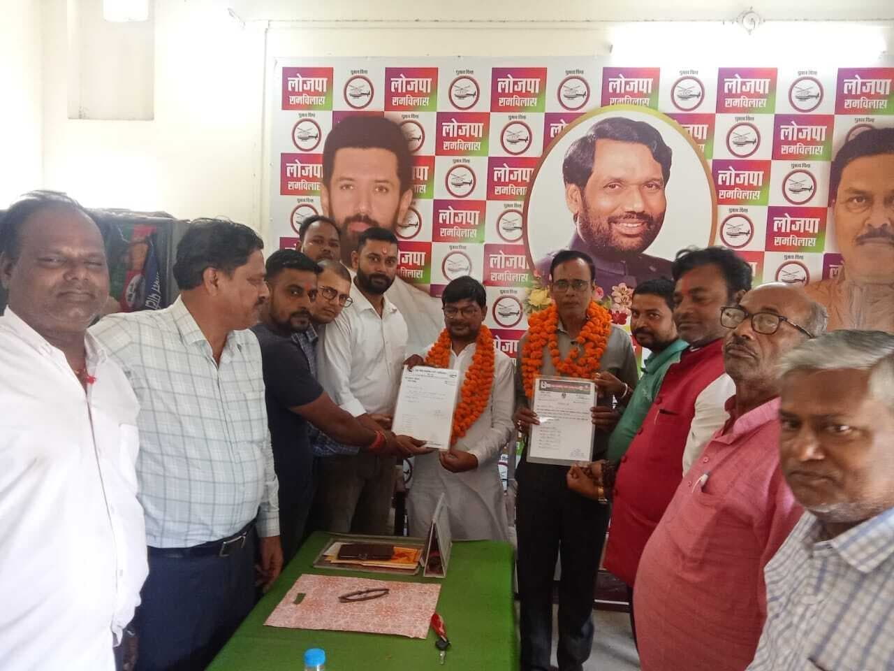 परशुराम बने पिछड़ा व अति पिछड़ा प्रकोष्ठ के जिलाध्यक्ष व दिनवाज प्रदेश युवा सचिव