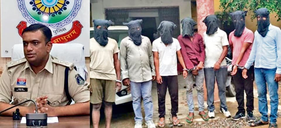 jharsugura Theft trailor captured: 24 घंटे में चोरी के चार ट्रेलर बरामद, सात गिरफ्तार