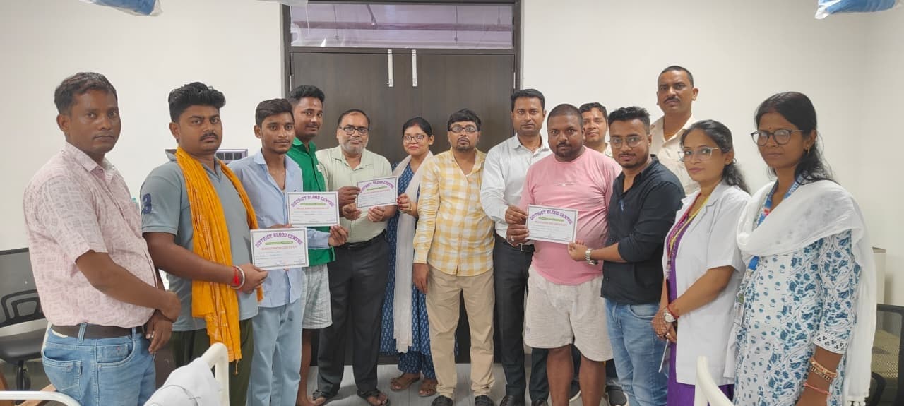 मिशन जिंदगी के तहत लोगों ने किया रक्तदान
