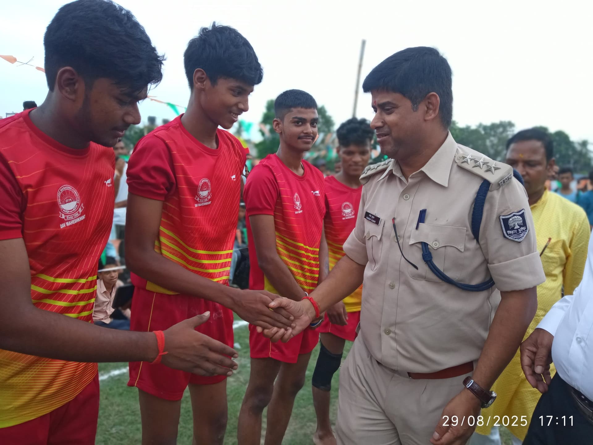 खेल दिवस पर गोगरी में कबड्डी प्रतियोगिता का आयोजन