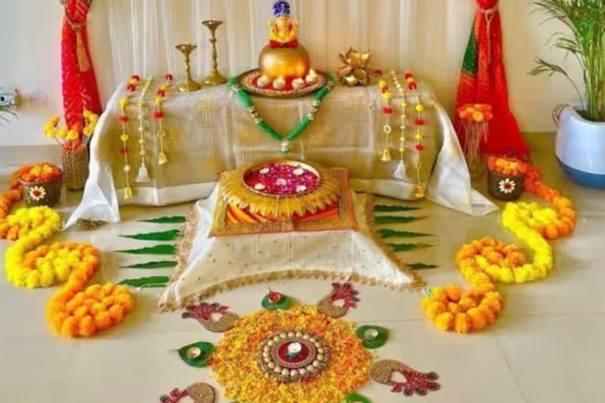 Ganesh Chaturthi Rangoli Design: गणेश उत्सव में लाएं रंगों की रौनक, बनाएं ये 8 सुंदर रंगोली डिजाइन