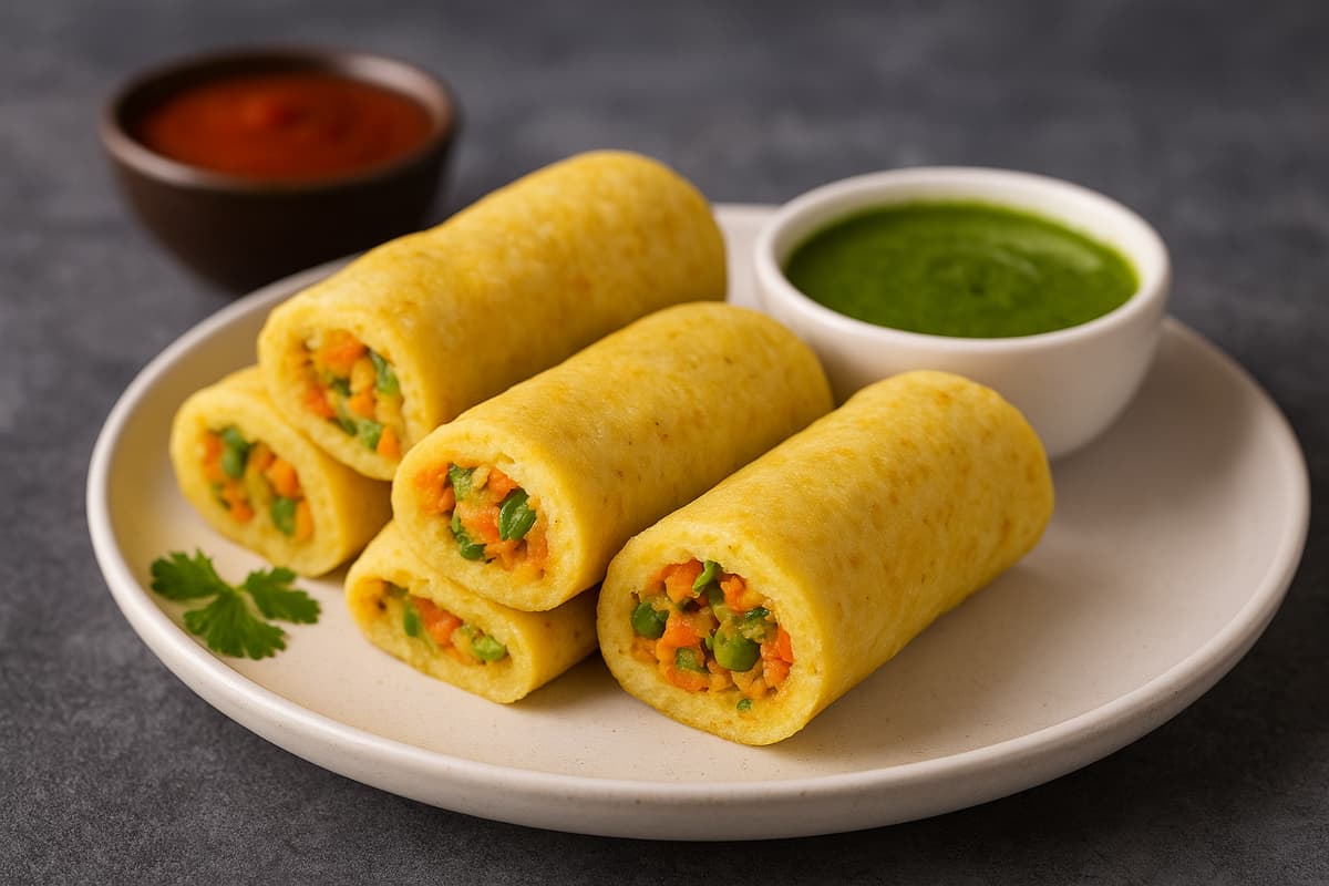 Suji Rolls Recipe: सुबह का नाश्ता हो या फिर हो टिफिन में देना कुछ यूनिक, बिना मेहनत मिनटों में तैयार करें हेल्दी और टेस्टी सूजी रोल्स