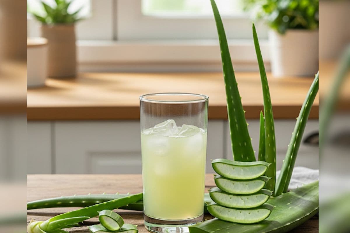 Aloe Vera Juice Benefits: एलोवेरा जूस पीने के फायदे जानकर रह जाएंगे हैरान, सेहत और त्वचा का रखें पूरा ख्याल