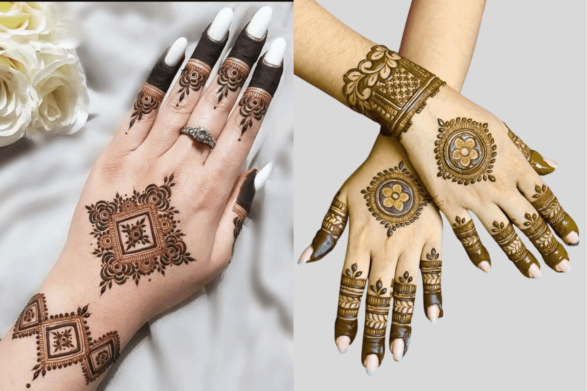 Saiyaara Mehndi Design for Karwachauth 2025
