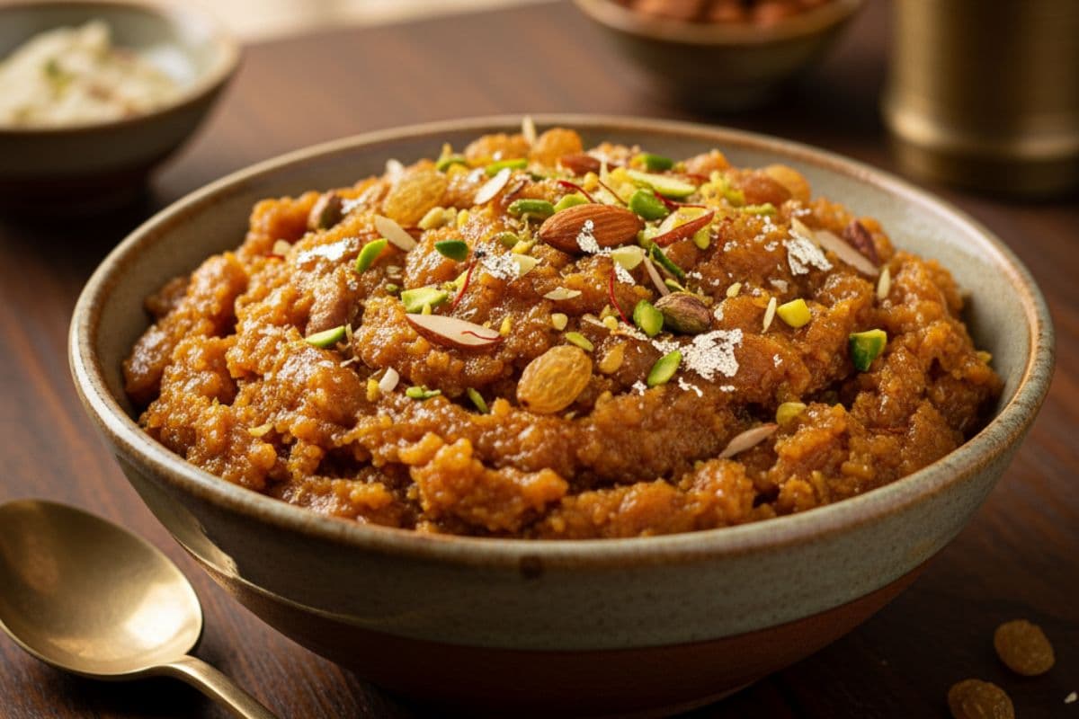 Badam Halwa For Navratri Vrat: देसी घी में तैयार करें स्वादिष्ट बादाम हलवा, व्रत के लिए परफेक्ट रेसिपी