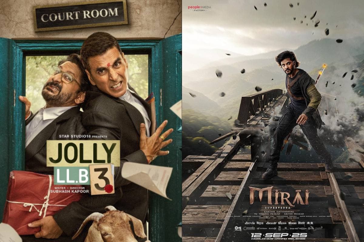 Box Office Tuesday: ‘जॉली एलएलबी 3’ की धमाकेदार शुरुआत, ‘निशानची’ और ‘मिराय’ पिछड़े
