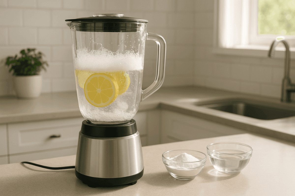 3 Easy Kitchen Hacks to Clean a Blender at home 