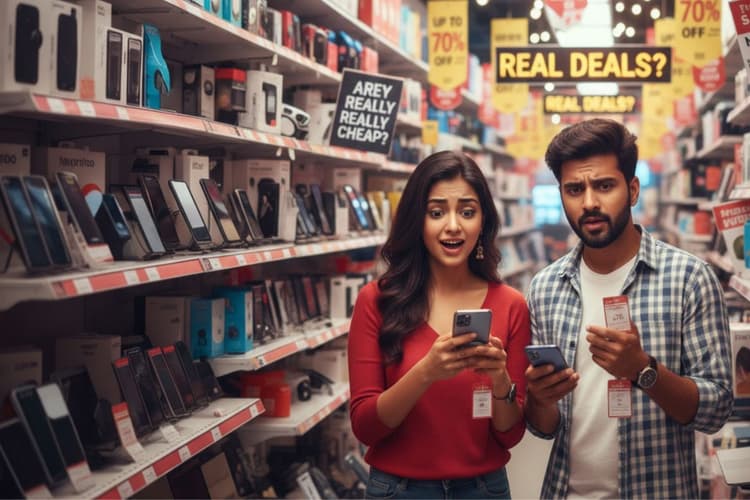 Festive Season Sale 2025: क्या सच में सस्ते मिल रहे हैं Smartphones और Gadgets