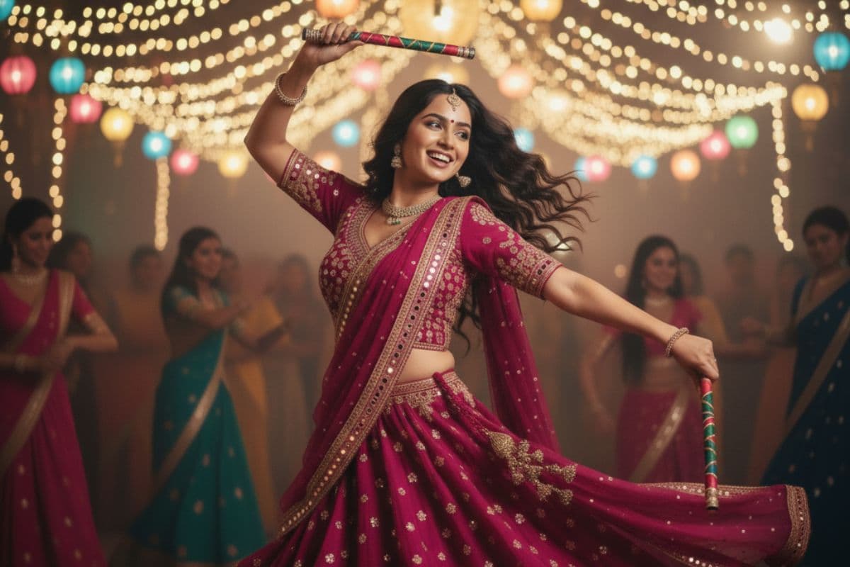Gemini AI Nano Banana Garba Look: नवरात्रि पर गरबा लुक वाली इमेज बनाने के लिए ट्राई करें ये Prompts