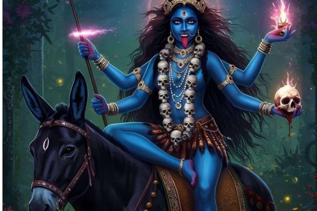 Navratri 2025 Day 7: कैसा है माता कालरात्रि का स्वरूप? जानें मां क्यों करती हैं गधे की सवारी