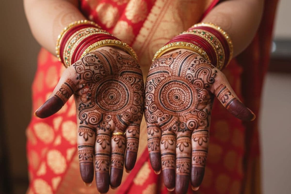 Latest Karwa Chauth Mehndi Design: इस करवा चौथ सजाएं अपने हाथ, दुल्हन जैसी मेहंदी डिजाइन्स के साथ