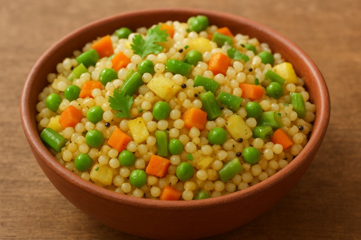 Mix Veg Sabudana Pulao Recipe: साबूदाने में लगाएं सब्जियों का तड़का, बनाएं ये मिक्स वेज पुलाव