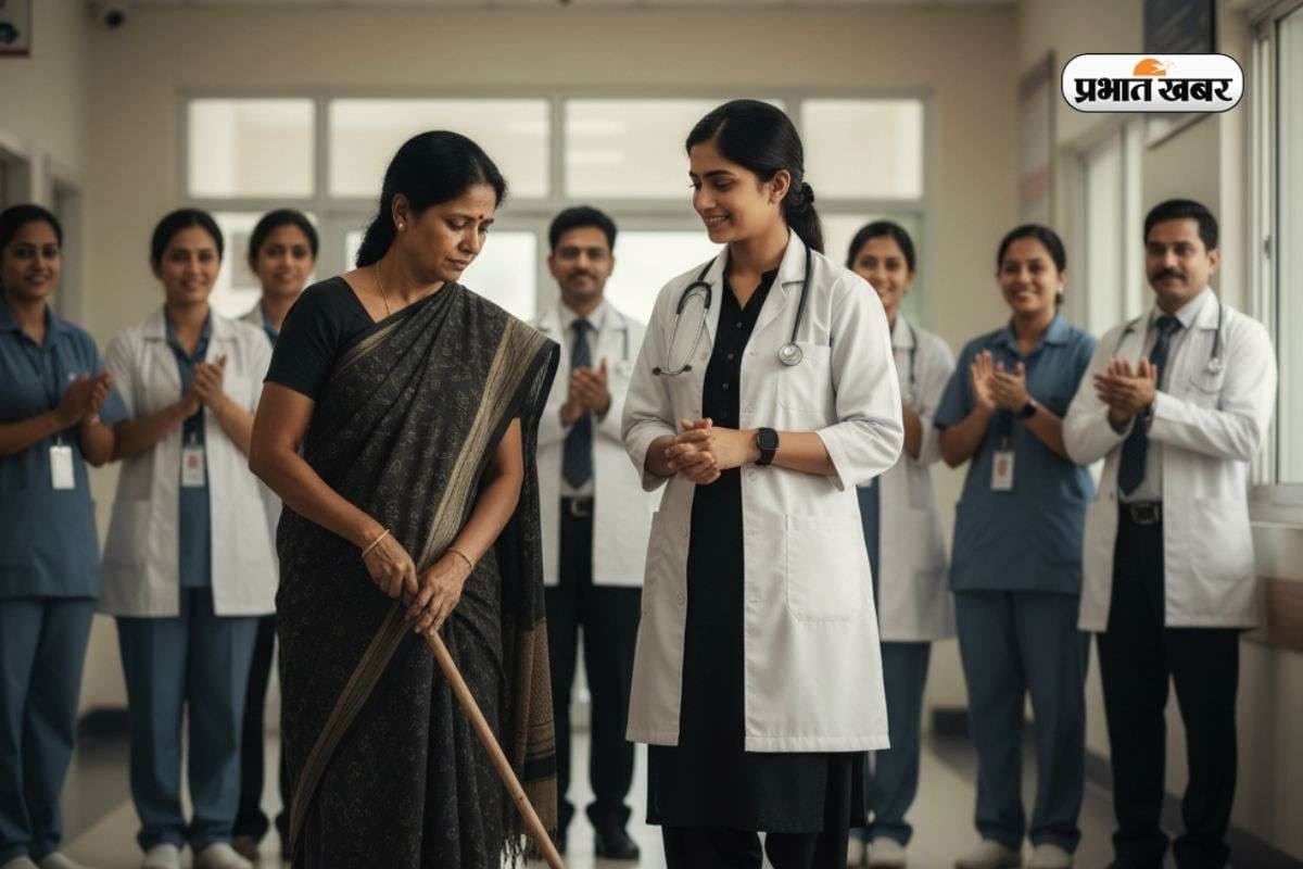 जिस अस्पताल में मां सफाईकर्मी, बेटी बनेगी डॉक्टर, भावुक कर देगी इस Topper की कहानी 