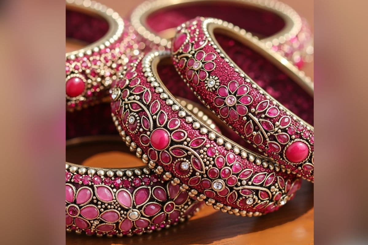 Pink Bangles Design (AI image)