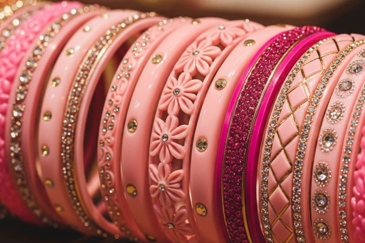 Pink Bangles Design (AI image)