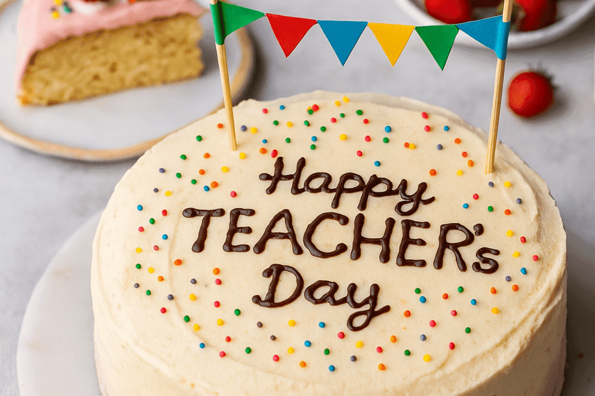 Teacher’s Day Cake Recipe: बिना अंडा और ओवन के बनाएं स्पेशल केक, मिनटों में तैयार करें आसान रेसिपी