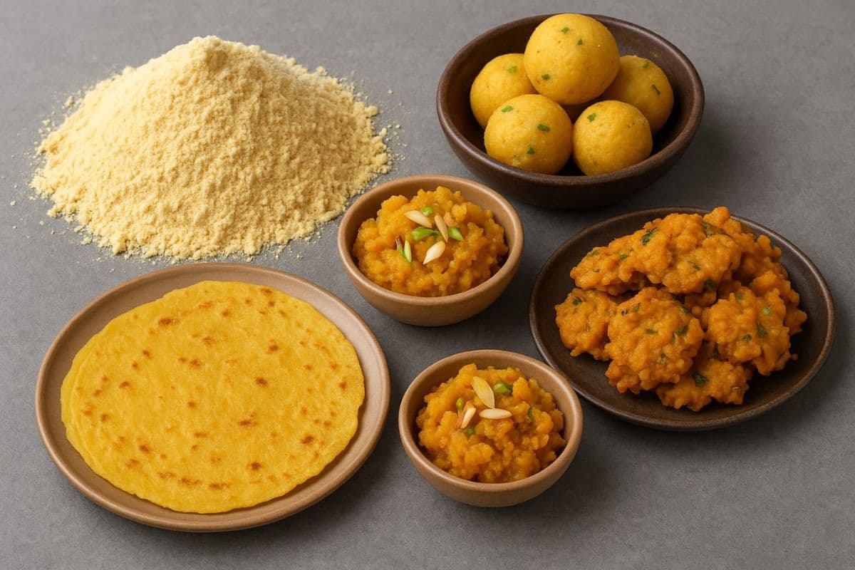 Besan Recipe Ideas: टेस्टी स्नैक्स से लेकर मिठाई तक, बेसन से ट्राई करें ये रेसिपी