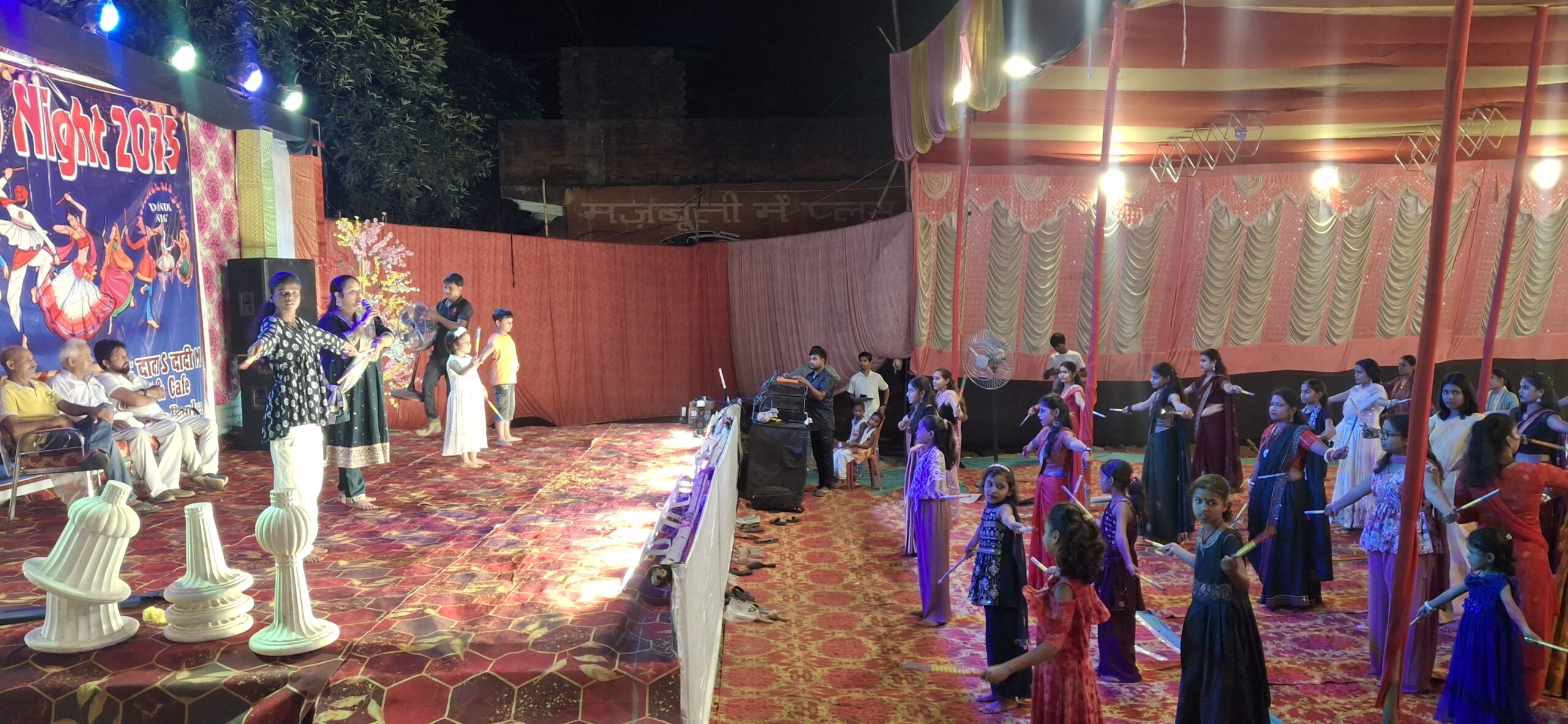 अमरपुर में नि:शुल्क डांडिया नृत्य प्रशिक्षण आरंभ