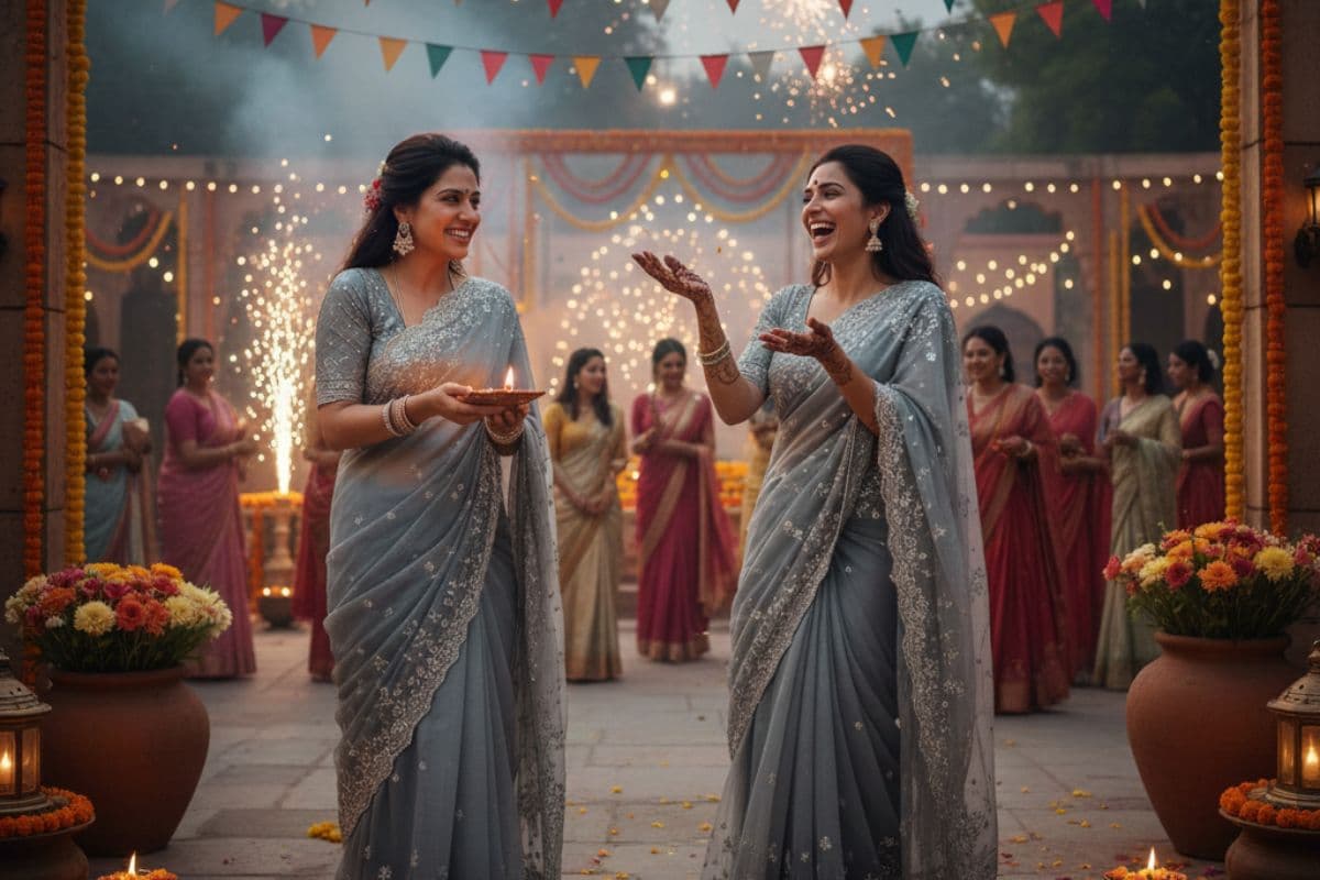 Navratri 2025 Day 6 Colour: नवरात्रि के छठे दिन पहनें इस रंग के कपड़े, अपने लुक को बनाएं सबसे खास