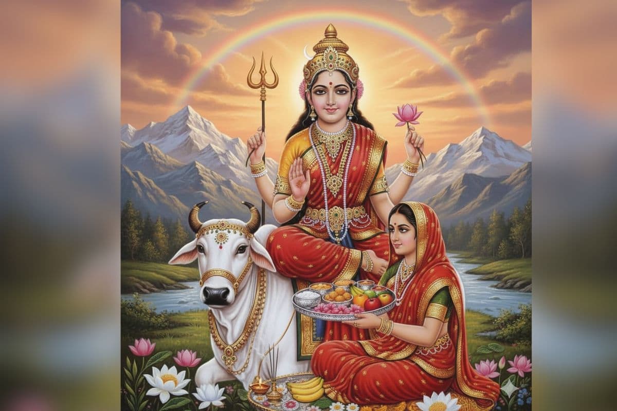 First day Navratri Bhog Idea: नवरात्रि के पहले दिन लगाएं इस चीज का भोग, मां शैलीपुत्री के आशीर्वाद से घर में बरसेगा धन 