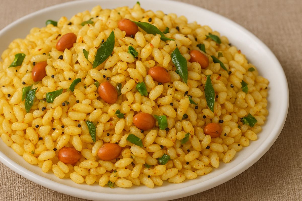 Murmura Upma Recipe: घर पर मिनटों में बनाएं स्पेशल मुरमुरा उपमा, इस तरीके से करें तैयार