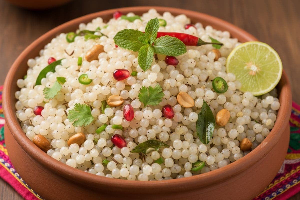 navratri special sabudana pulao navratri special sabudana pulao
