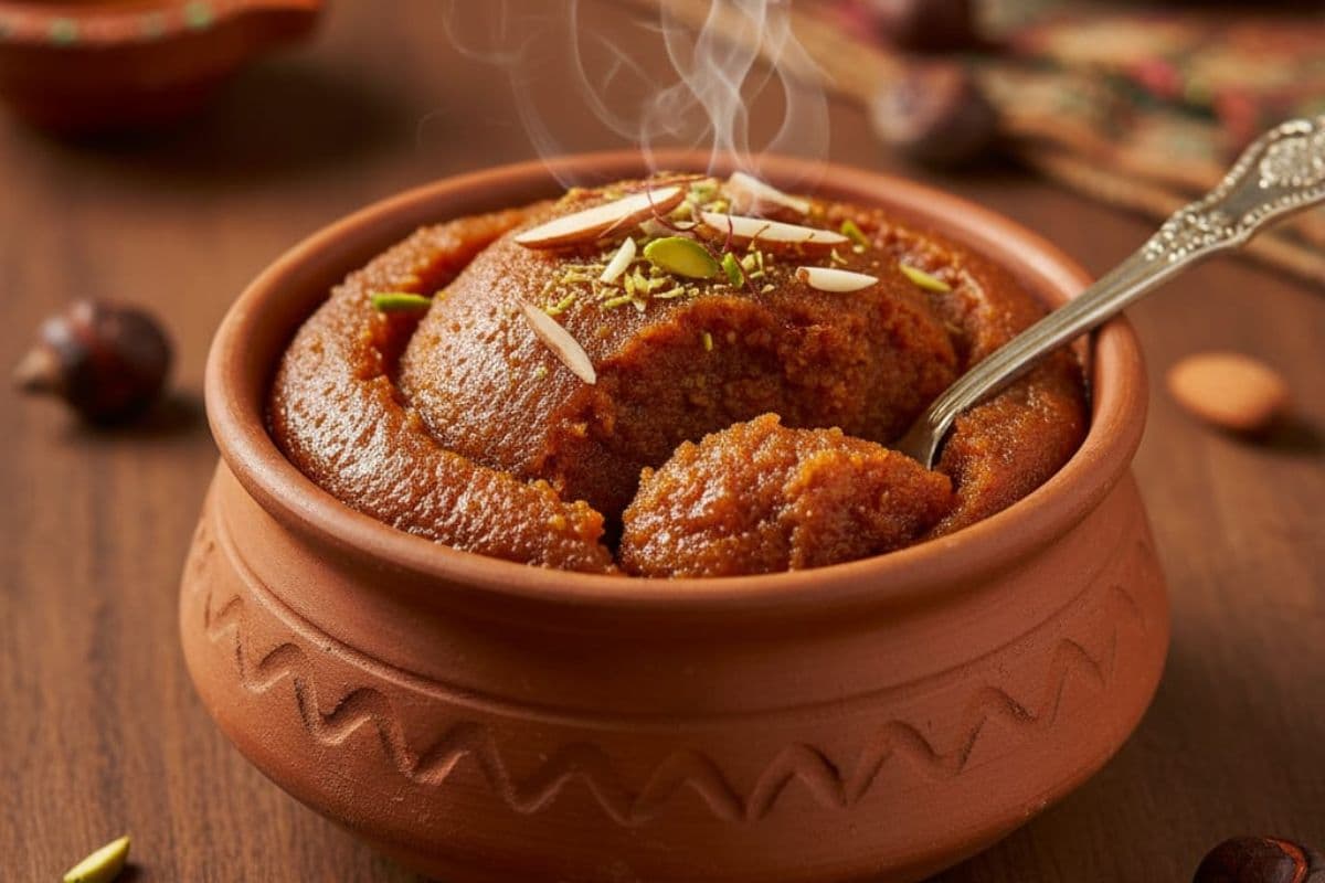 Navratri Special Halwa Recipe: व्रत में मीठा खाने का मन हो, तो ट्राई करें झटपट बनने वाला सिंघाड़े का हलवा