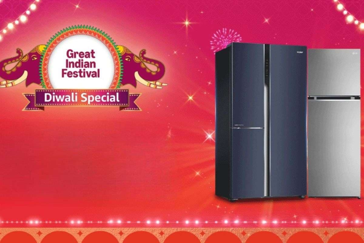 Amazon Great Indian Festival Sale में आधे हुए फ्रिज के दाम, फटाफट चेक करें डील
