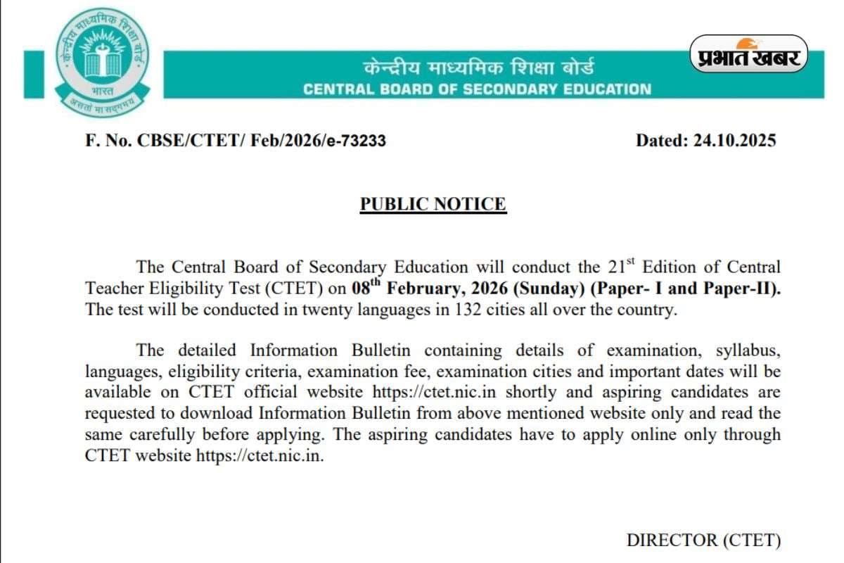 CBSE CTET Exam