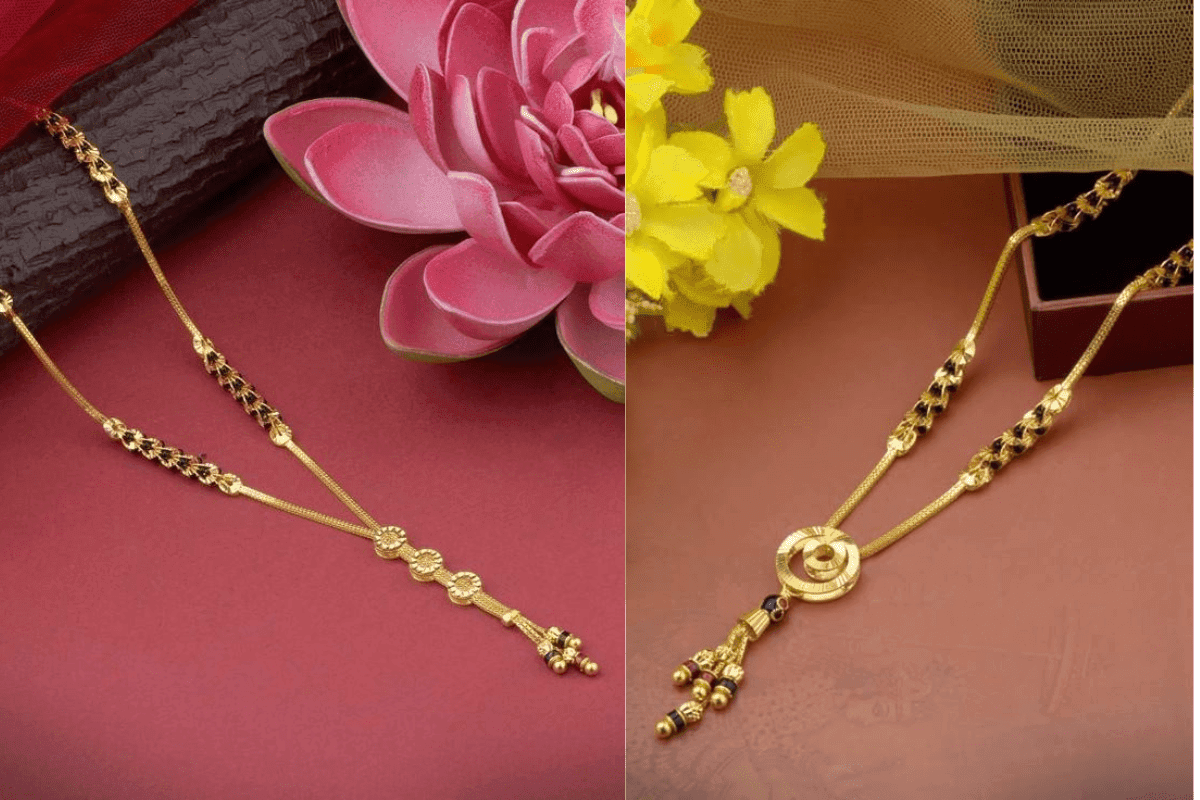 Gold Mangalsutra Designs For Dhanteras