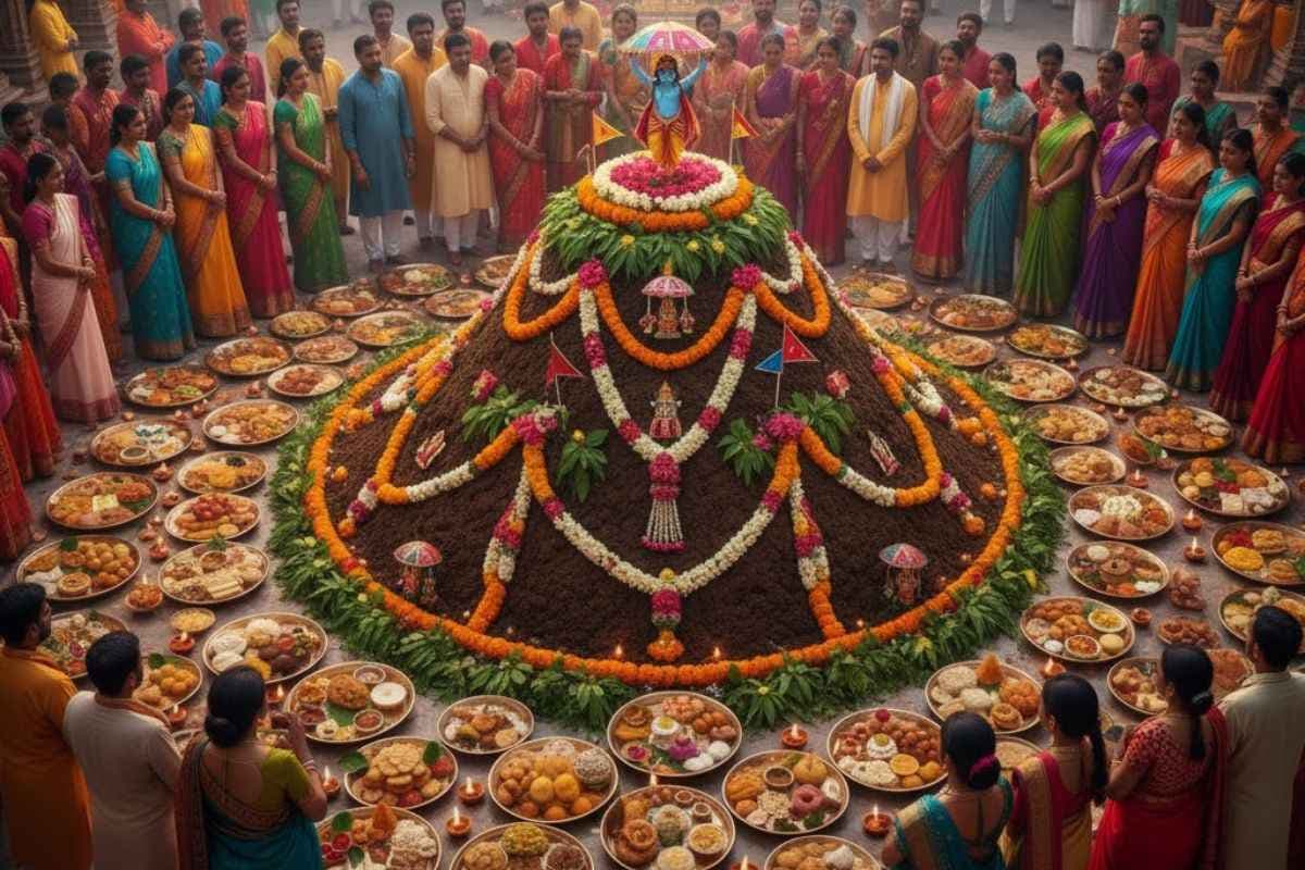 Govardhan Maharaj Ki Aarti: गोवर्धन पूजा के दिन करें गोवर्धन महाराज की आरती, जपें ये मंत्र, भगवान कृष्ण होंगे प्रसन्न