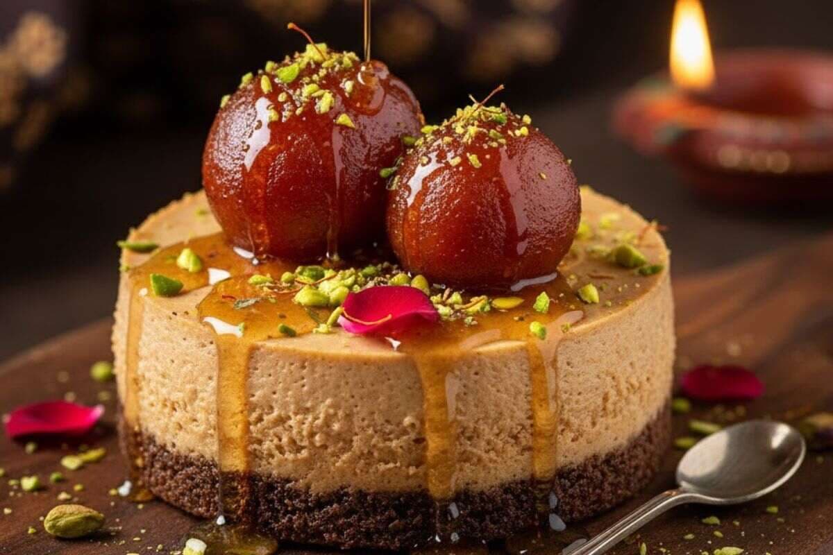 Gulab Jamun Cheese Cake Recipe: दिवाली की शाम को बनाएं यादगार, घर आए मेहमानों को सर्व करें गुलाब जामुन से बनी चीजकेक
