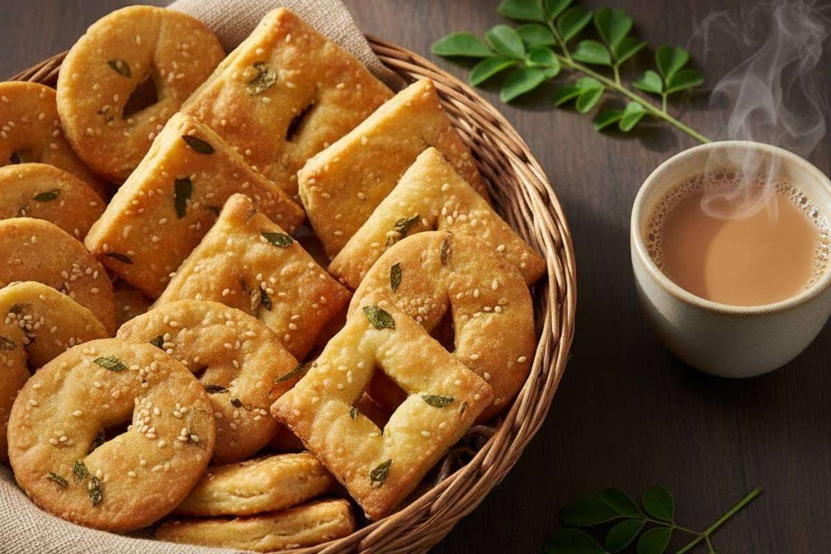 Moringa Leaves Mathri Recipe: सहजन के पत्तों से बनाएं हेल्दी और टेस्टी नमकीन मठरी
