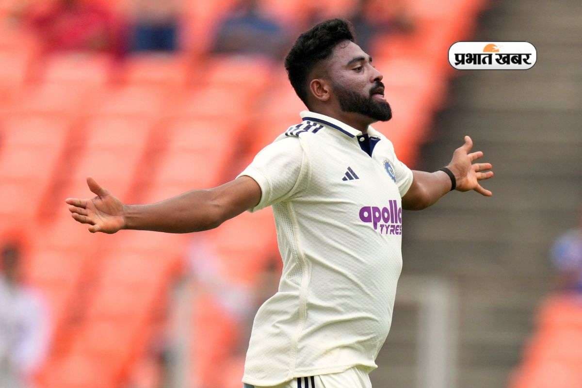 Ind vs WI Mohammad Siraj