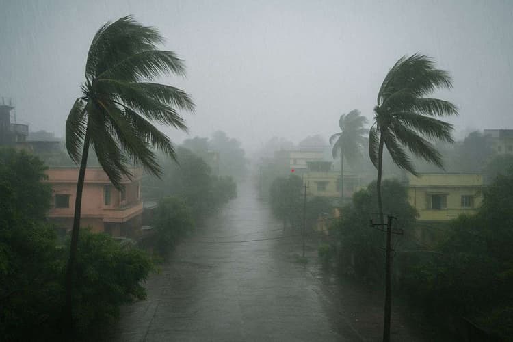 साइक्लोन मोंथा का झारखंड में कहर, कल इन जिलों में भारी बारिश की चेतावनी, मौसम विभाग ने जारी किया अलर्ट