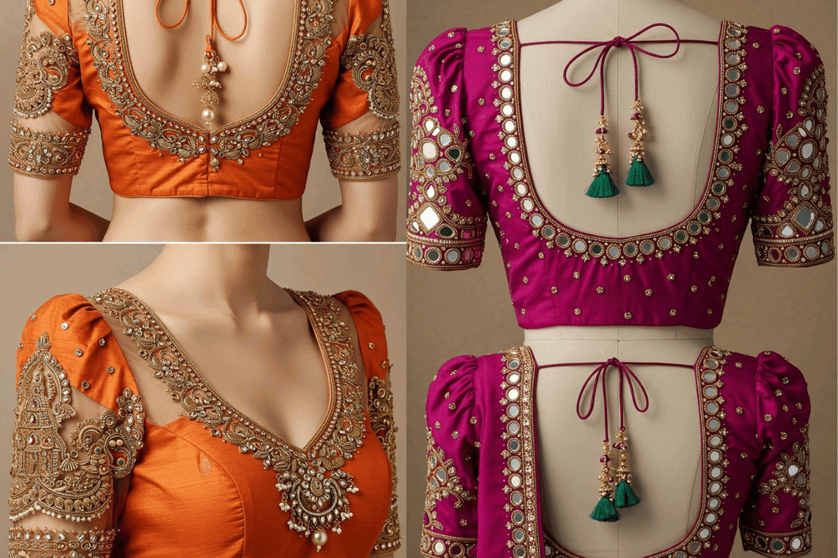 Karwa Chauth Blouse Design