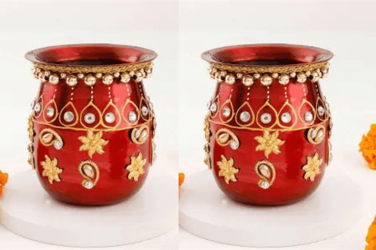 Karwa Chauth Kalash Design