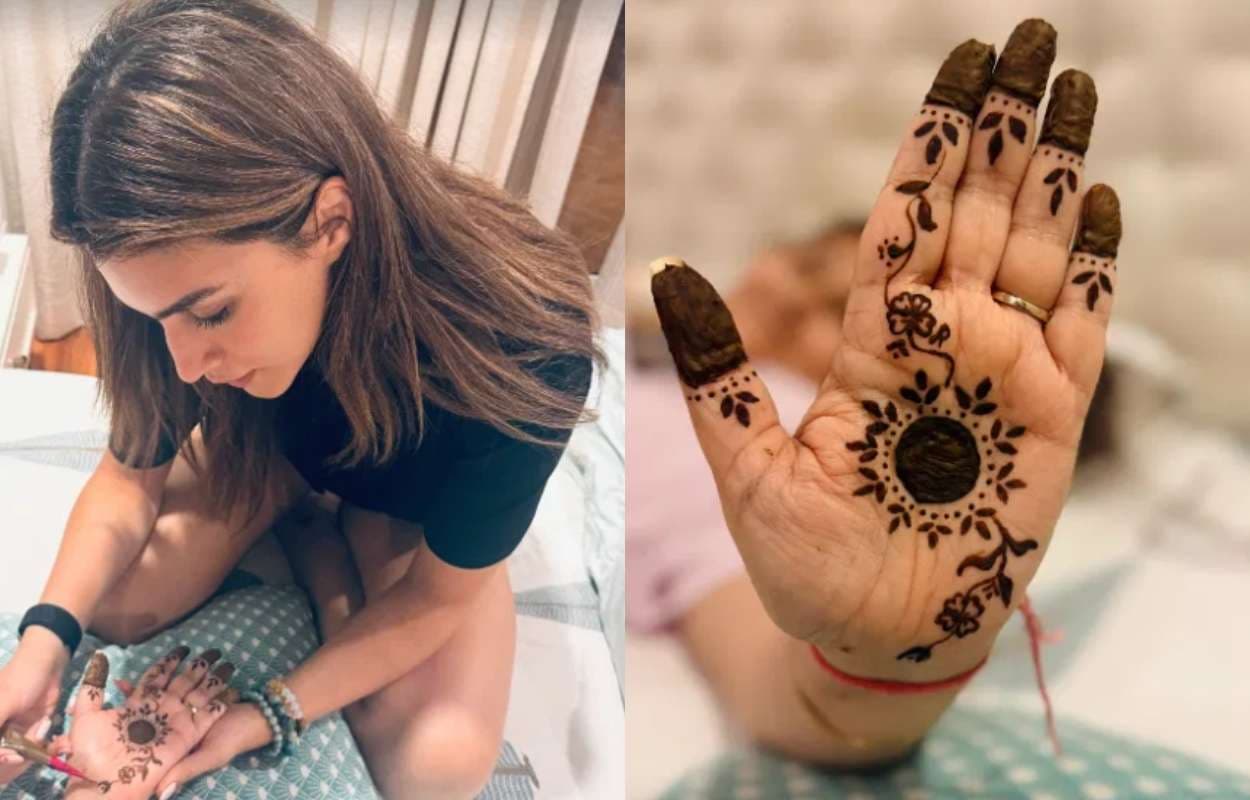 Kriti Sanon: कृति सेनन बनीं मां की मेहंदी आर्टिस्ट, करवाचौथ पर दिखाया अपना स्पेशल टैलेंट